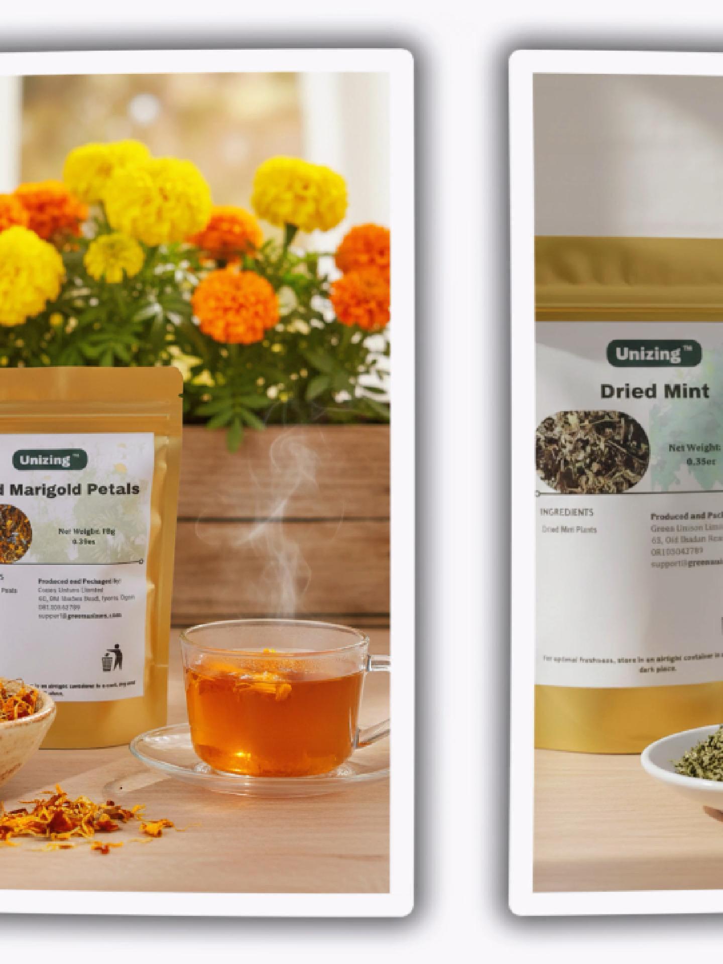 DIY Herbal Tea Blends for Health & Comfort (Using Green Unison Dried Herbs)