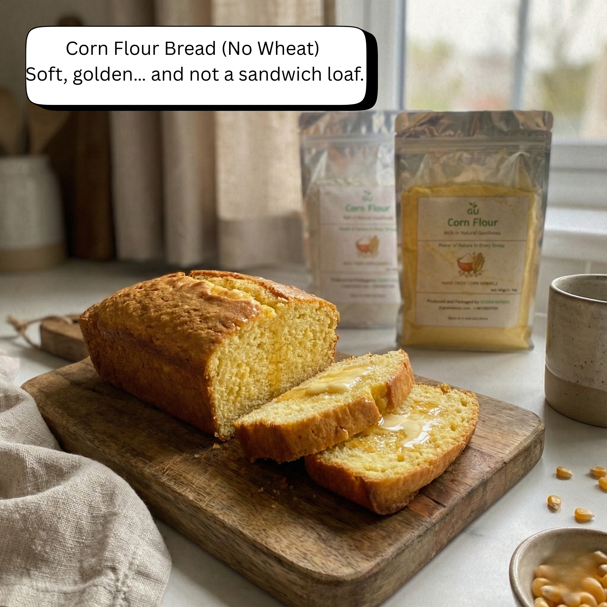 Corn Flour Bread Without Wheat: What You Can Make (and What You Shouldn’t)