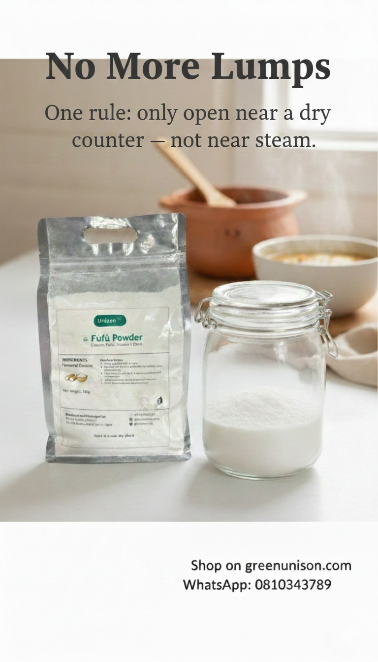 Best Way to Store Fufu Powder (Stay Fresh, Pest-Free & Clump-Free)