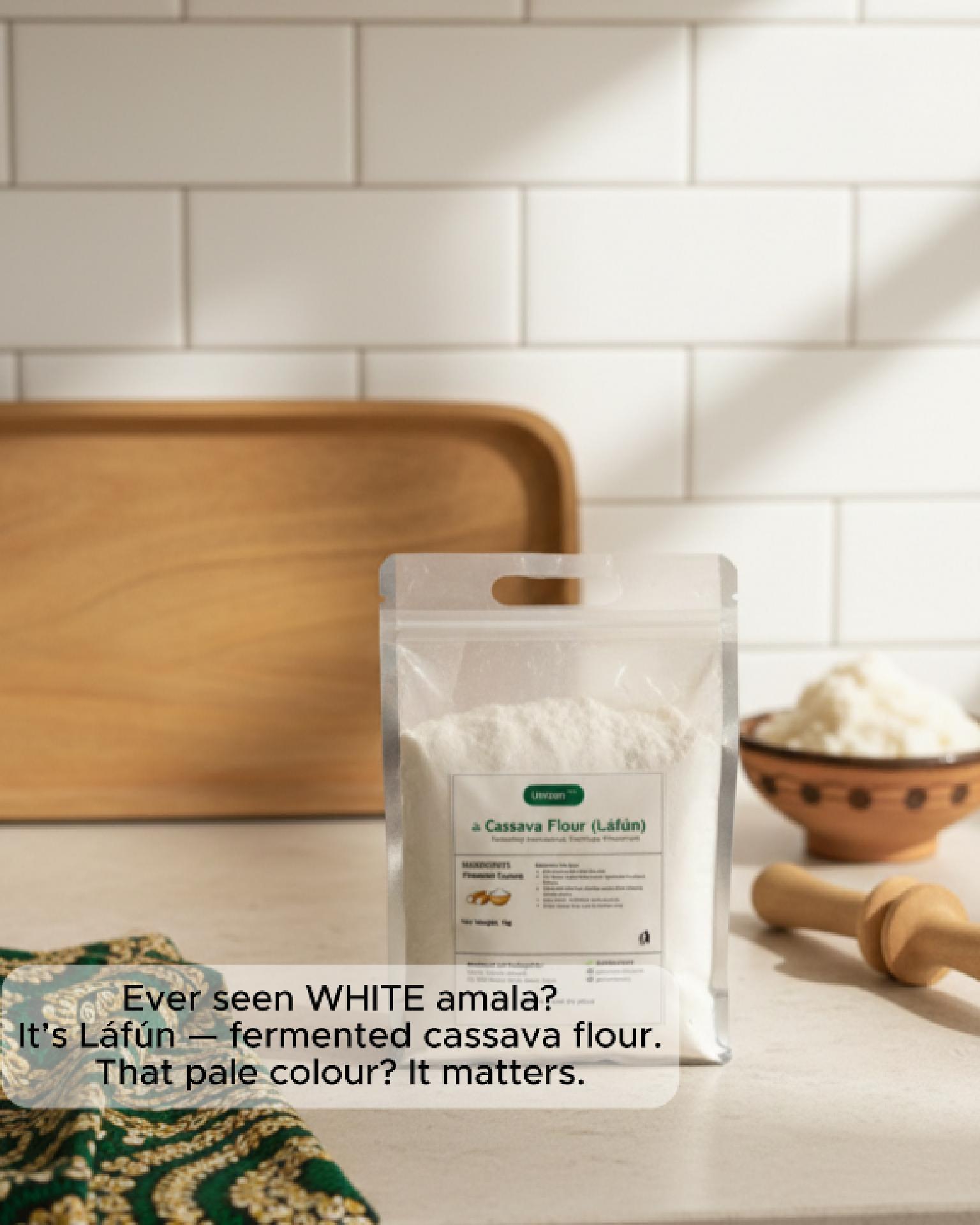 How to Make the Perfect “White” Amala (Láfún) – Step-by-Step (and Why Colour Matters)